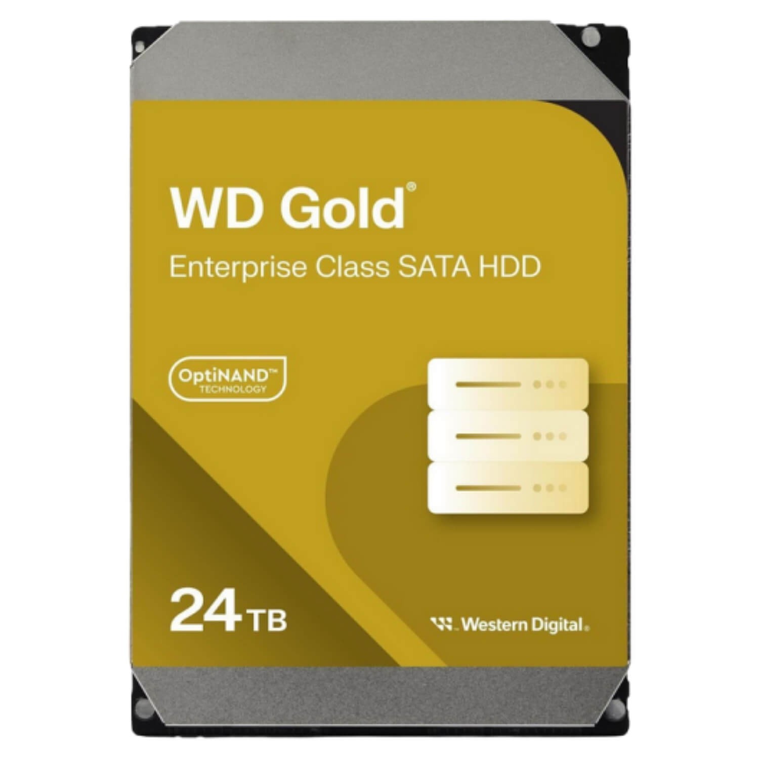 WD 24TB 512MB 7200 3.5" SATA3 Gold Enterprise HDD RVS WD242KRYZ