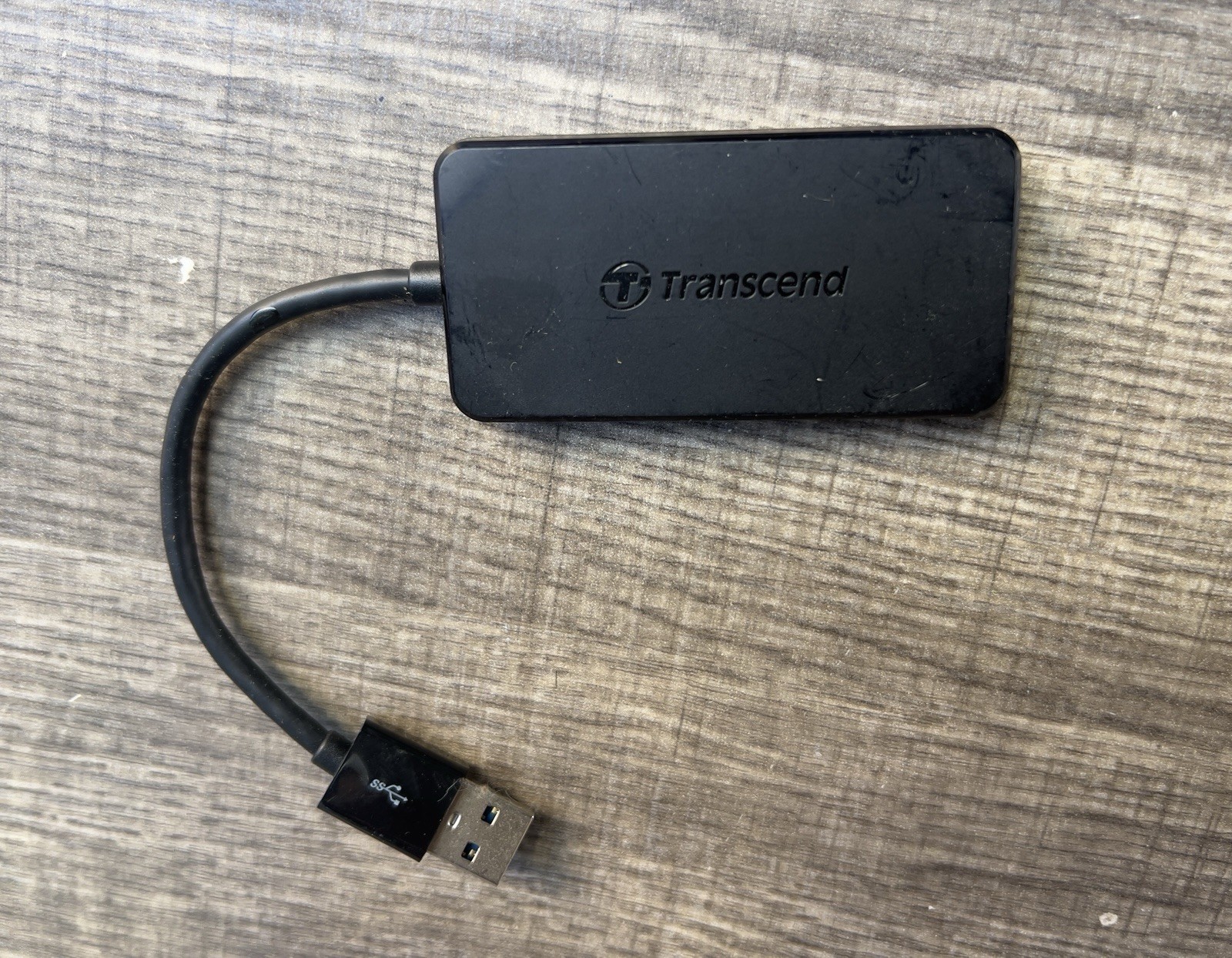 Transcend HUB2 USB 3.2 Gen 1 (3.1 Gen 1) Type-A Black TS-HUB2K