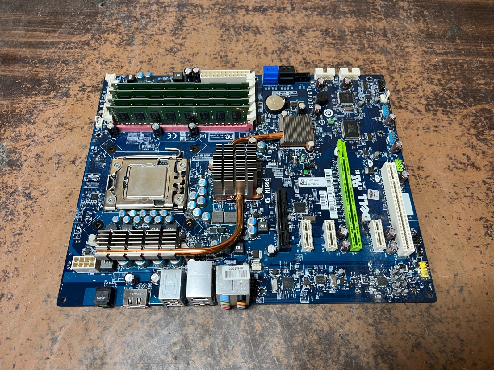 Dell Studio XPS 435T 9000 LGA1366 DDR3 Motherboard w/Intel i7-920 CPU + 8GB RAM