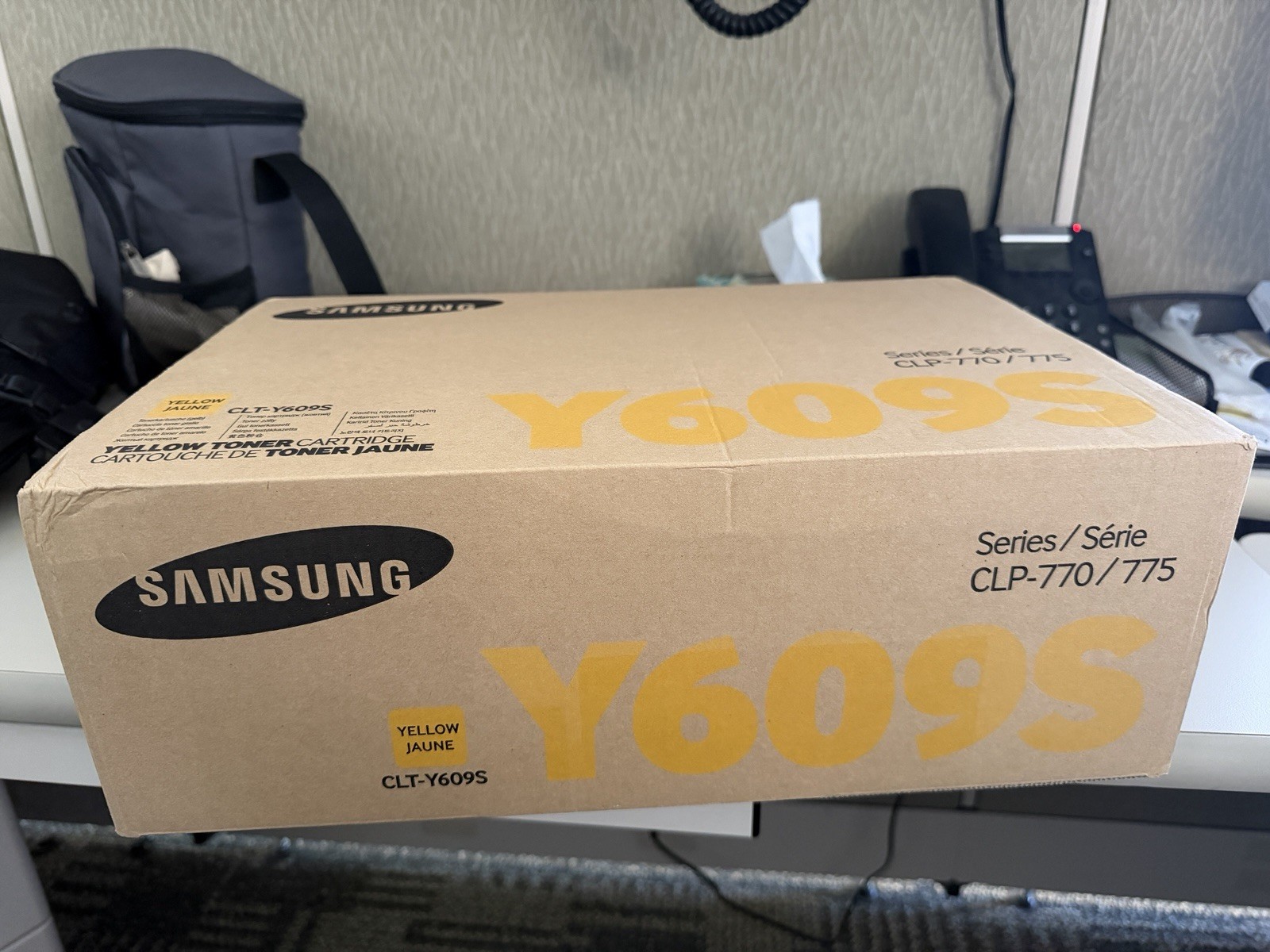 Samsung CLT-Y609S Yellow Toner Cartridge - New In Box