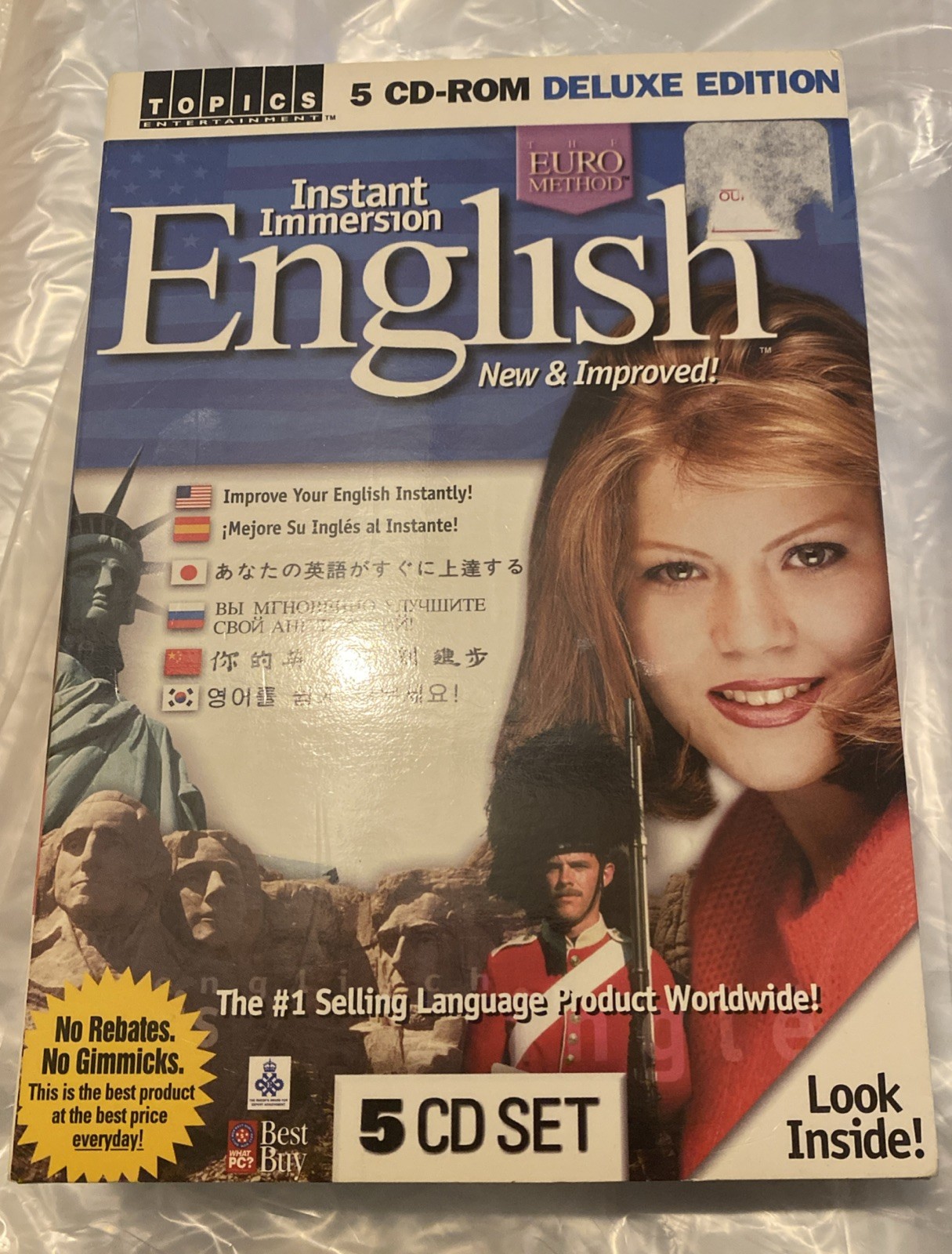 Instant Immersion English  New & Improved 5cd Set
