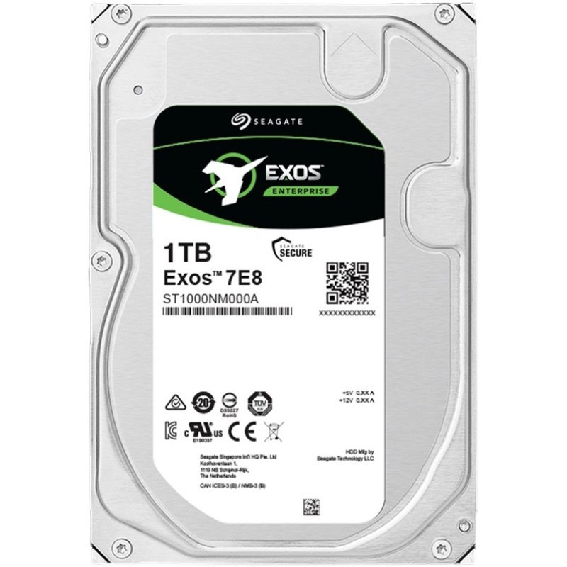 FIT FOR Seagate Exos 7E8 HDD 1TB internal 3.5" SATA 6Gb/s 7200 rpm ST1000NM000A