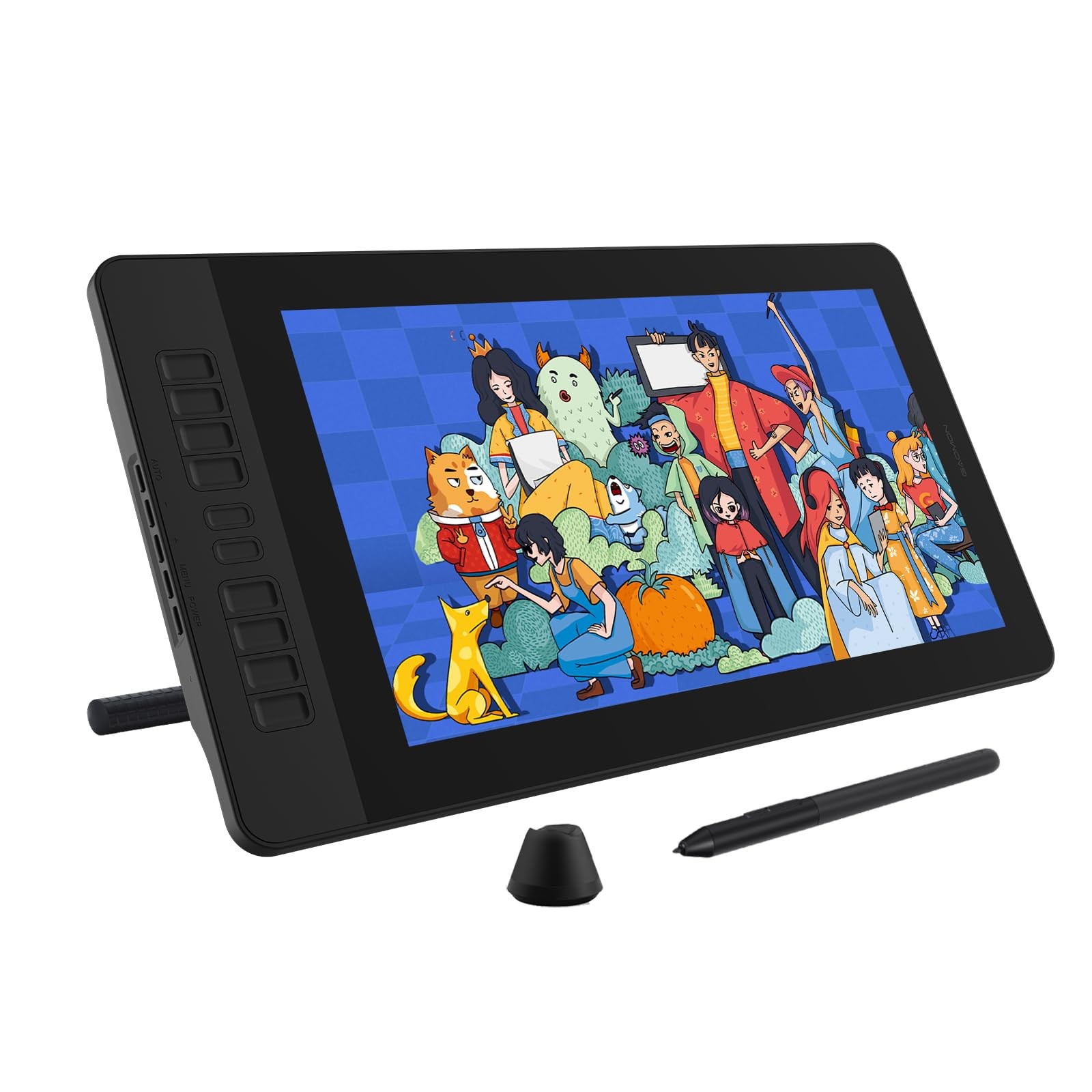 Drawing Tablet with Screen GAOMON PD1561 Monitor Art 15.6 inch, Black