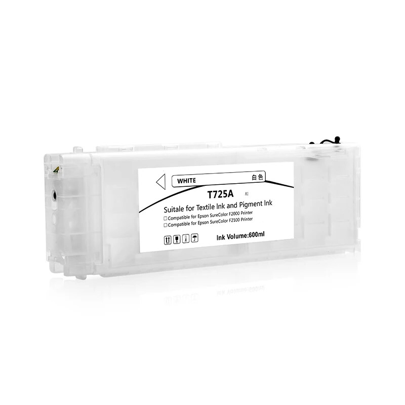 1Pc Pre-filled DTG Ink Cartridge, Compatible with Epson SureColor F2000 & F2100