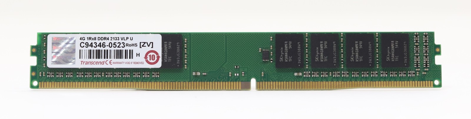 Transcend 4GB 1Rx8 PC4-17000 DDR4-2133MHz Memory C94346-0523 Tested Working