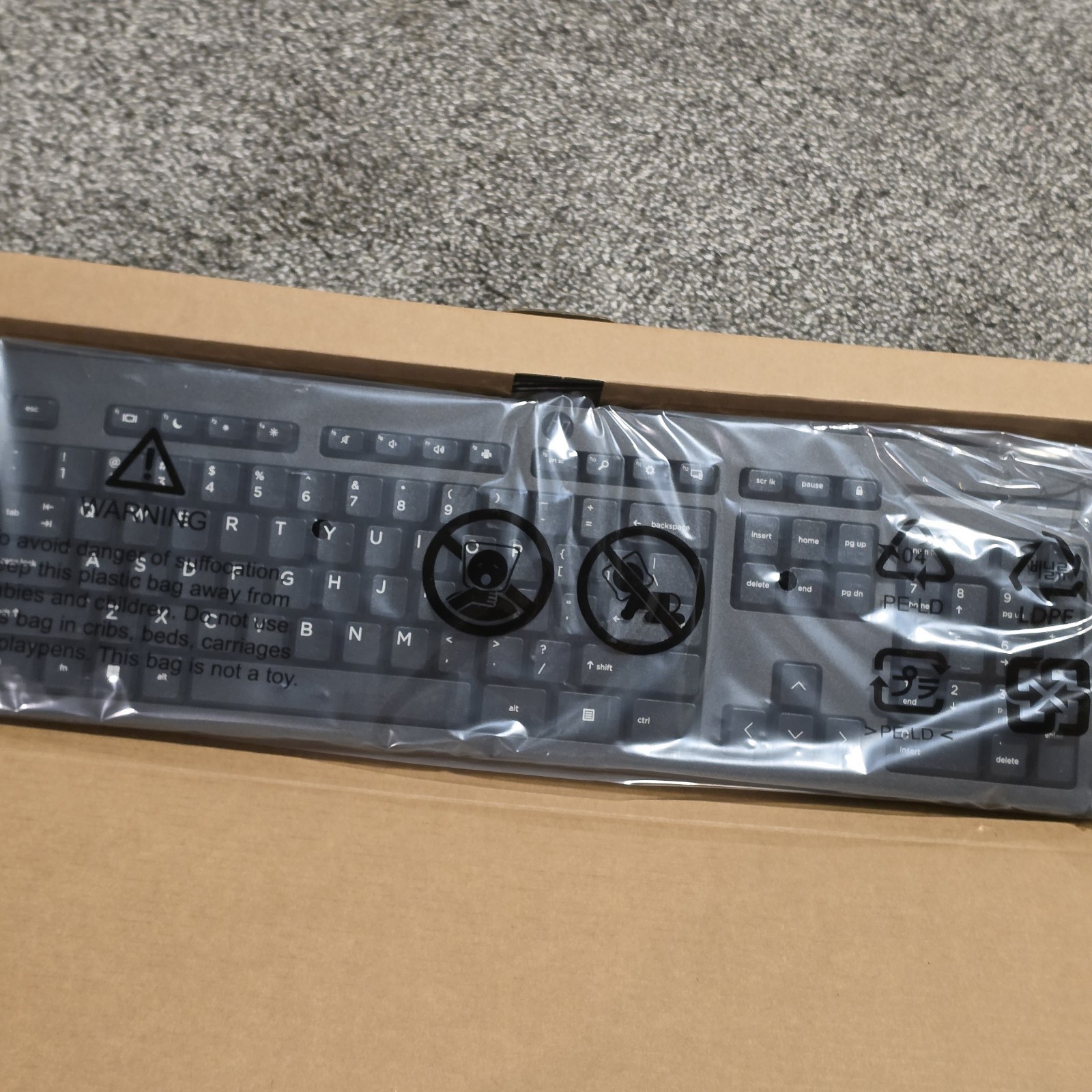 New Wired Keyboard Low Profile Keys