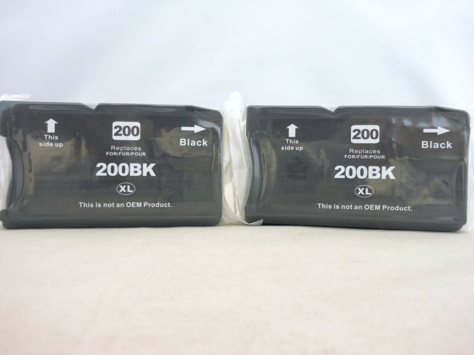 2PK 200 Black Ink Cartridge for Lexmark OfficeEdge Pro4000 Pro5000 Pro5500 5500t