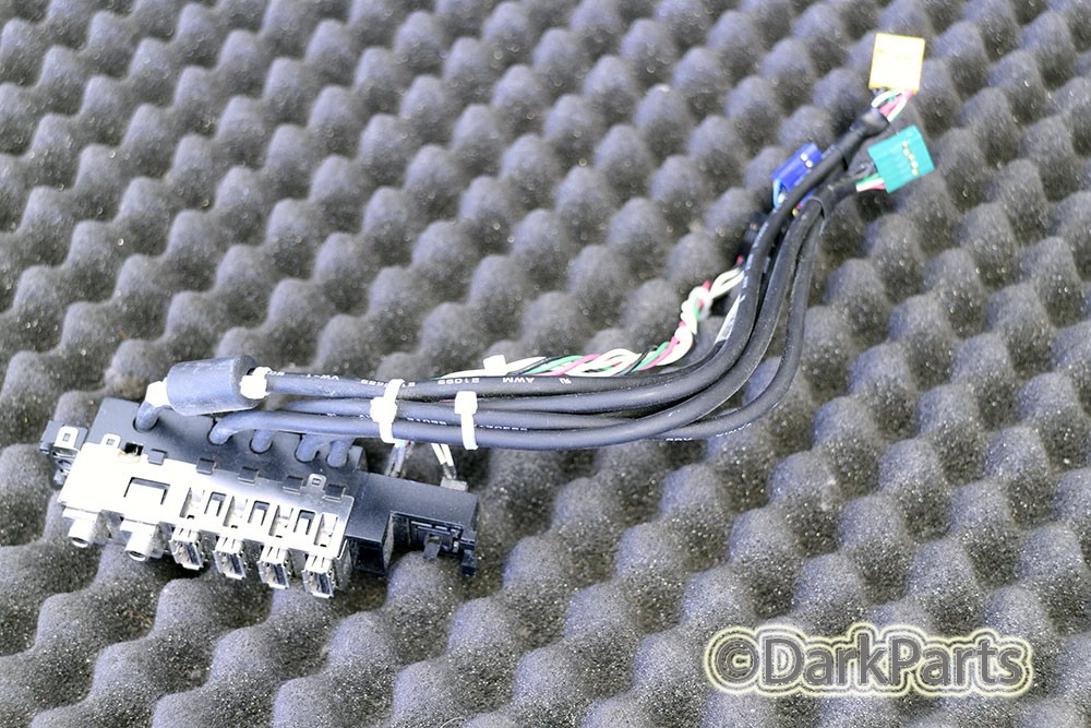 HP 611897-001 Front Panel Power Button AUDIO USB i/o Cables 6200 8100 8200 SFF