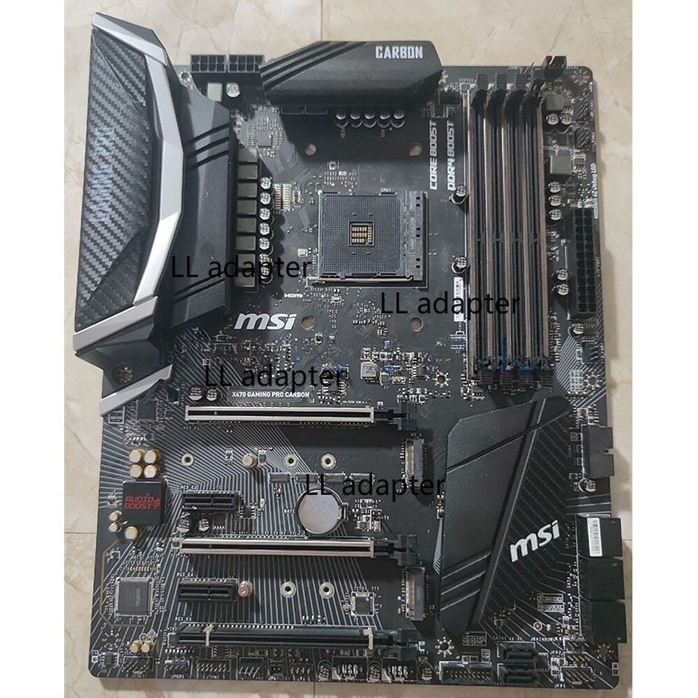 For MSI X470 GAMING PRO CARBON Motherboard Socket AM4 DDR4 ATX