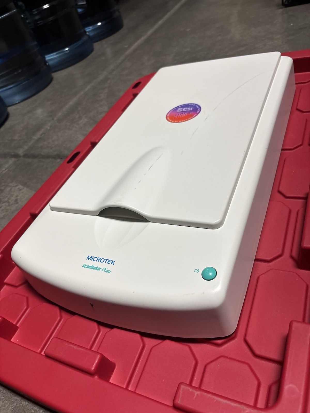 Microtek ScanMaker V6USL Flatbed Scanner FULLY FUNCTIONAL CLEAN SEE PICTURE