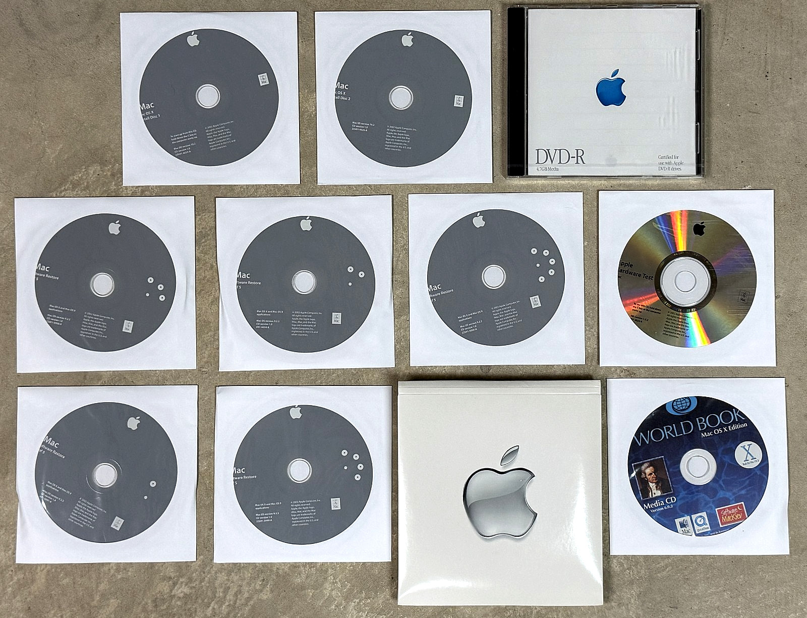 Apple iMac Software Restore Set – Hardware Test + OS X Install CDs + Restore