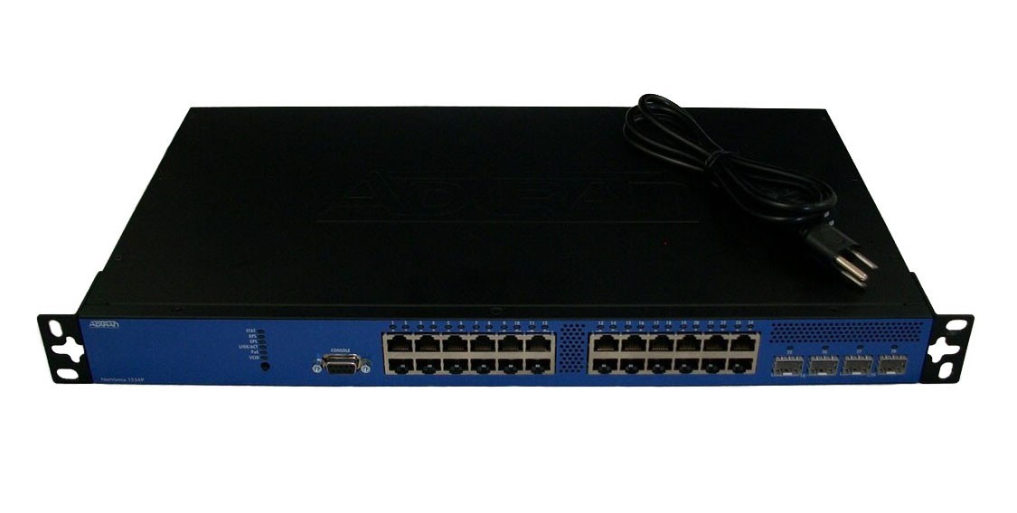Adtran NetVanta 1534P RPS_EPS 28-Port PoE Network Switch 1702591G2 2nd Gen