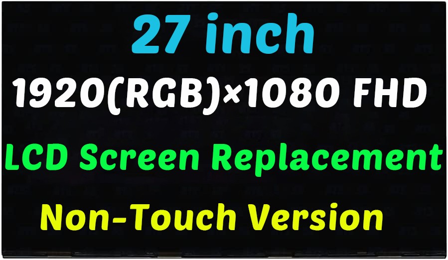 27" 1920x1080 FHD LED LCD Screen Display Panel Replacement M270HCJ-LCZ