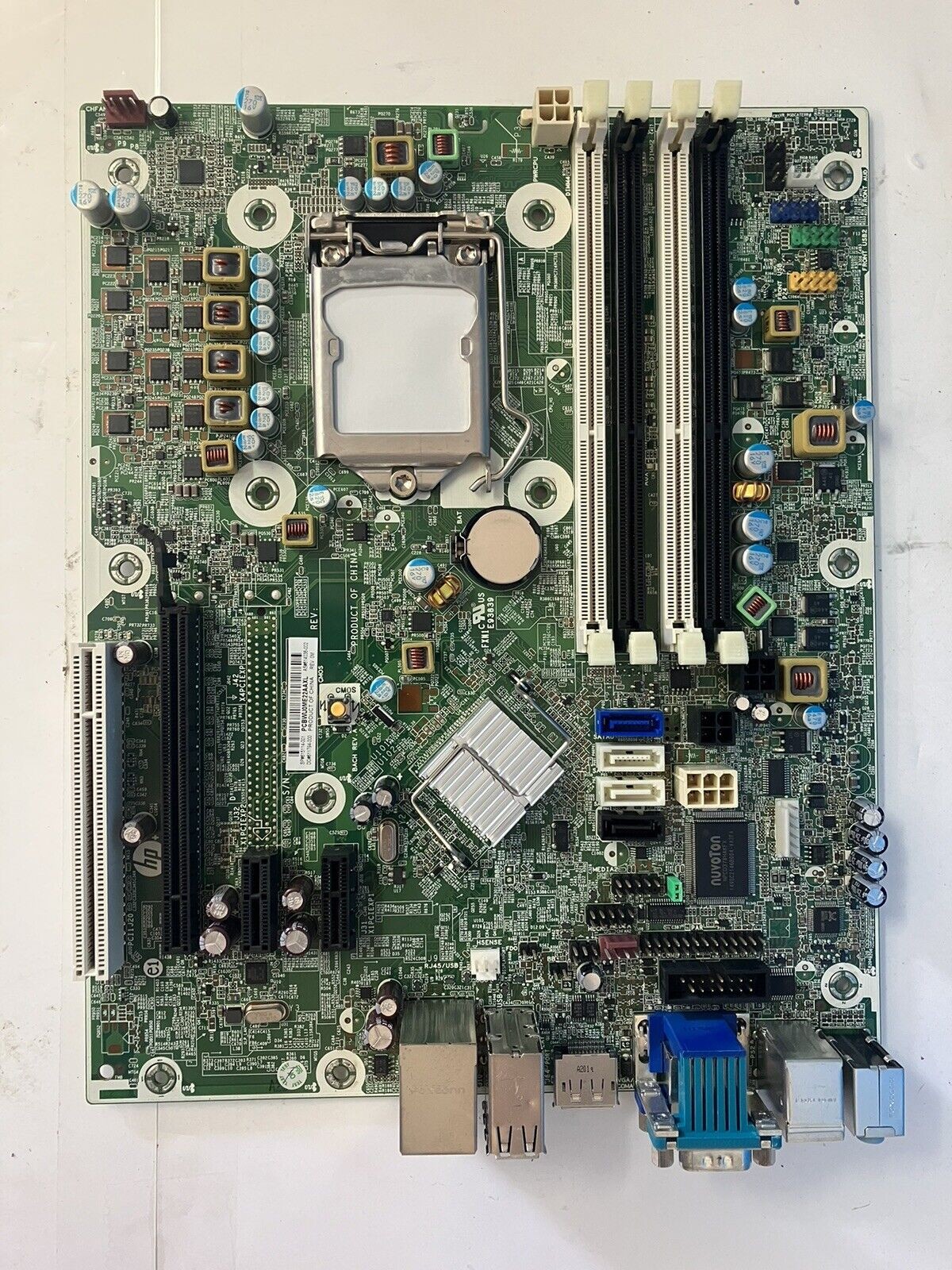 HP 6200 PRO SFF System Motherbaord DDR3 LGA 1155 P/N: 615114-001 614036-002 ~