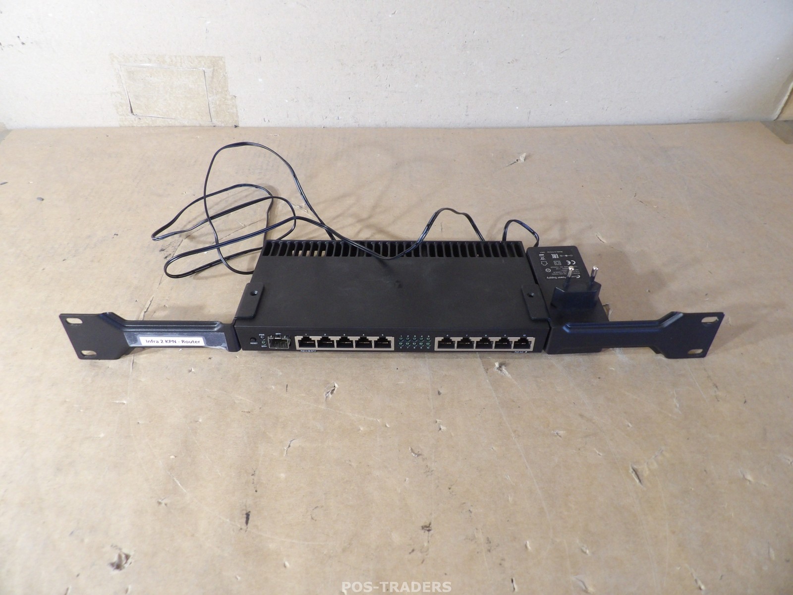 MikroTik RB4011iGS+RM 10-Port 1U 10G SFP+ Gigabit Router - INCL PSU / RACK EARS