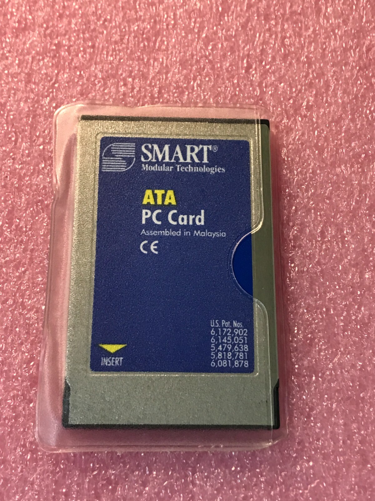 128MB Smart PCMCIA ATA Type-1 Flash Memory Card Cisco Approved AM9PC128M5SMM01