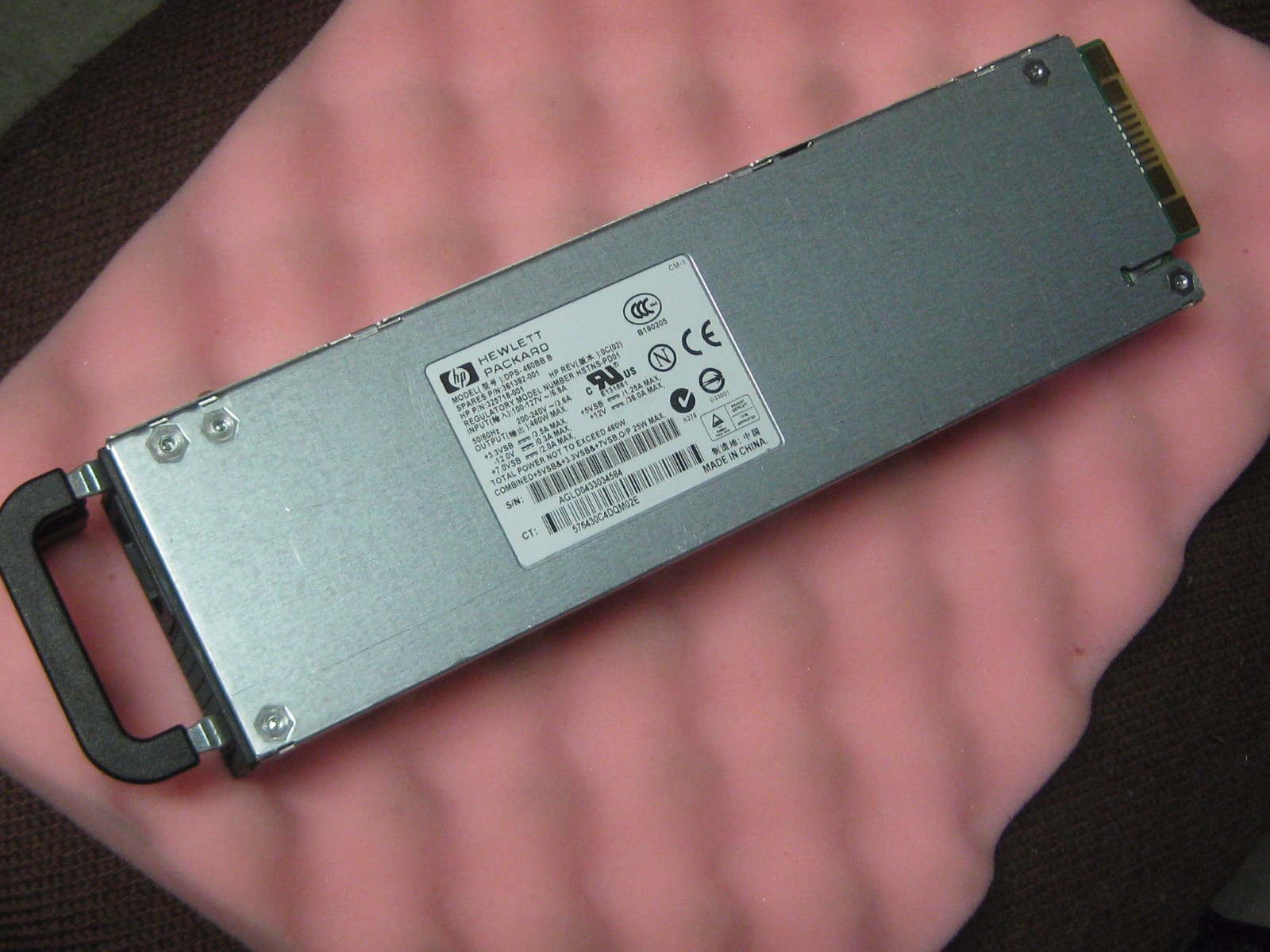 HP Compaq 361392-001 Proliant DL360 G4 RPS 460W Power Supply Unit DPS-460BB B