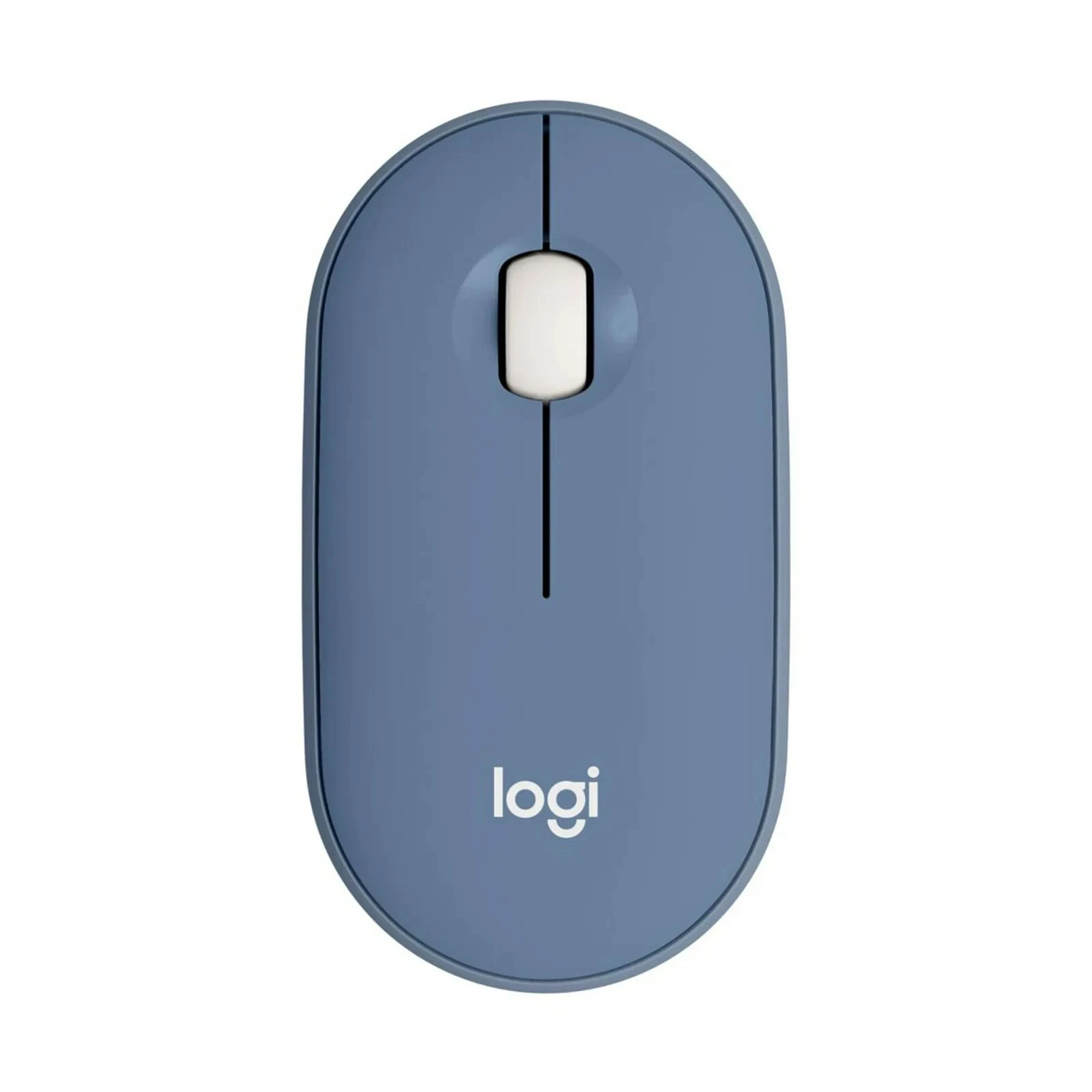 Logitech Pebble Slim Sleek Blue Mouse Dual Connectivity Bluetooth Wireless/USB