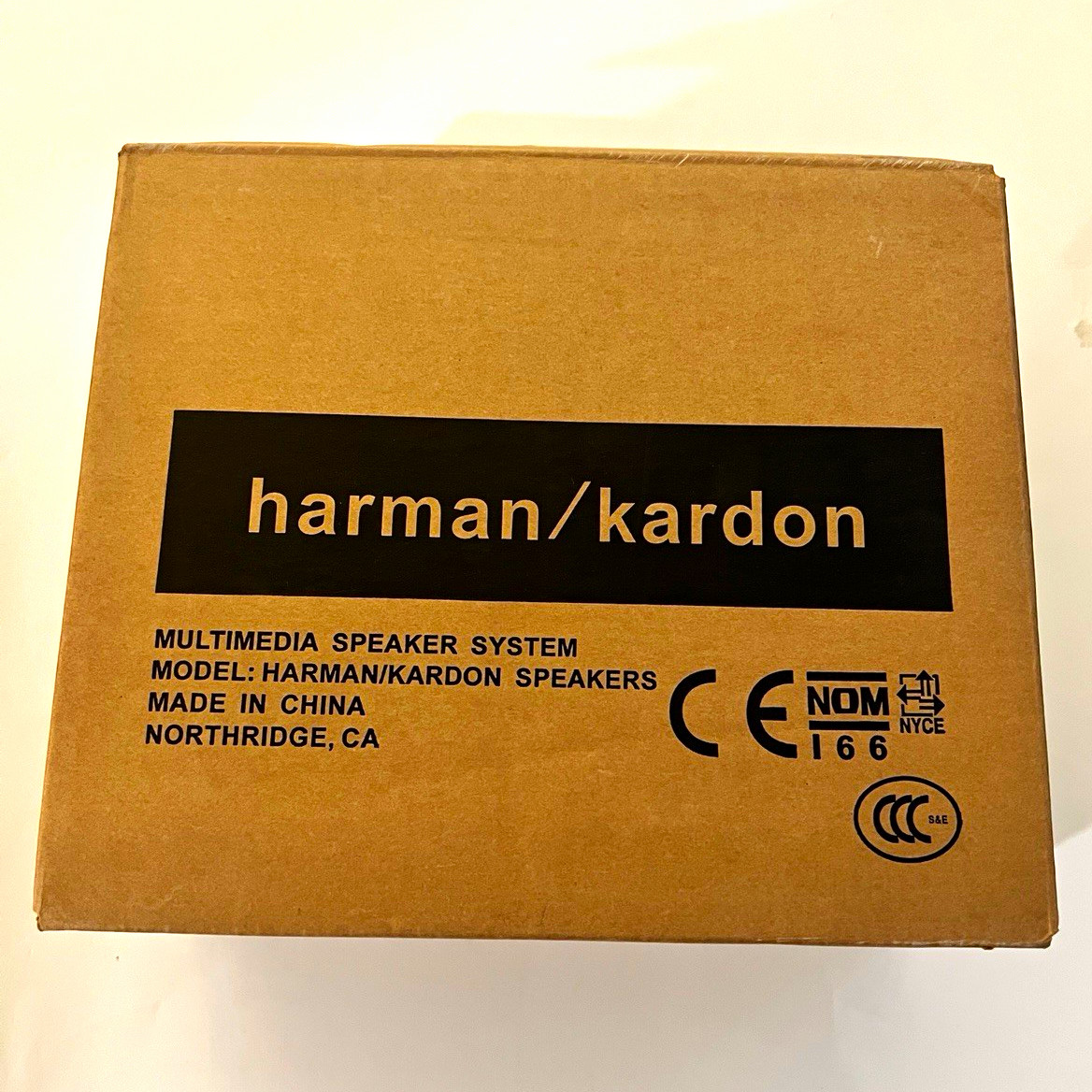 Harman Kardon 4 Sets Wired Computer Multimedia Speakers & AC Adapters HK206 NEW