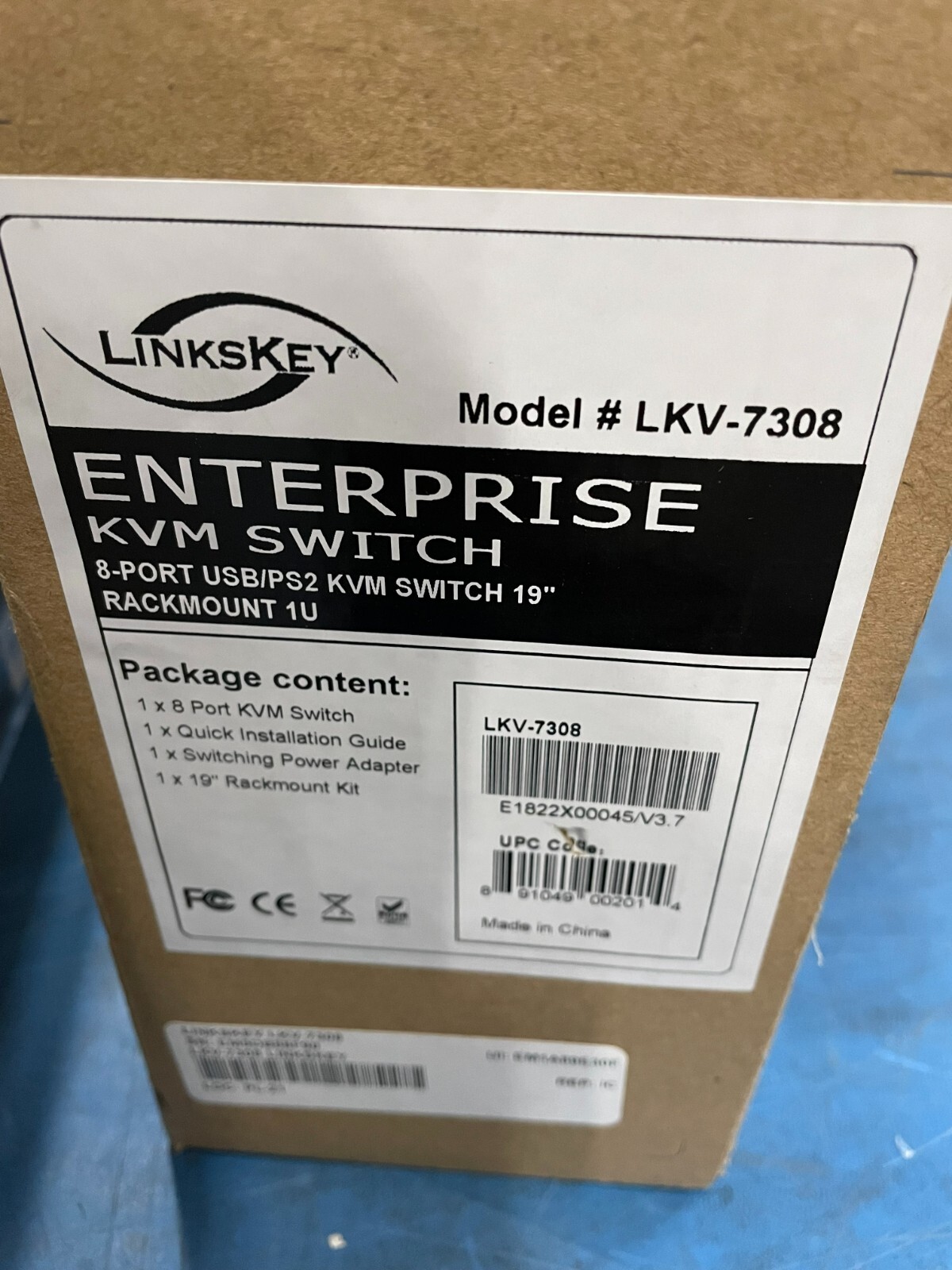 LinksKey LKV-7308 Enterprise KVM Switch New