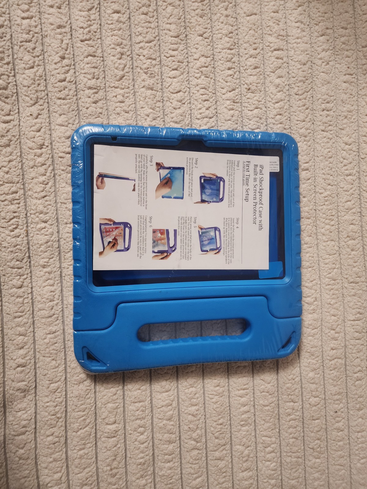 AVAWO Kids Shockproof Case iPad 10th/11th Gen 10.9" Built-In Screen Protector Bl