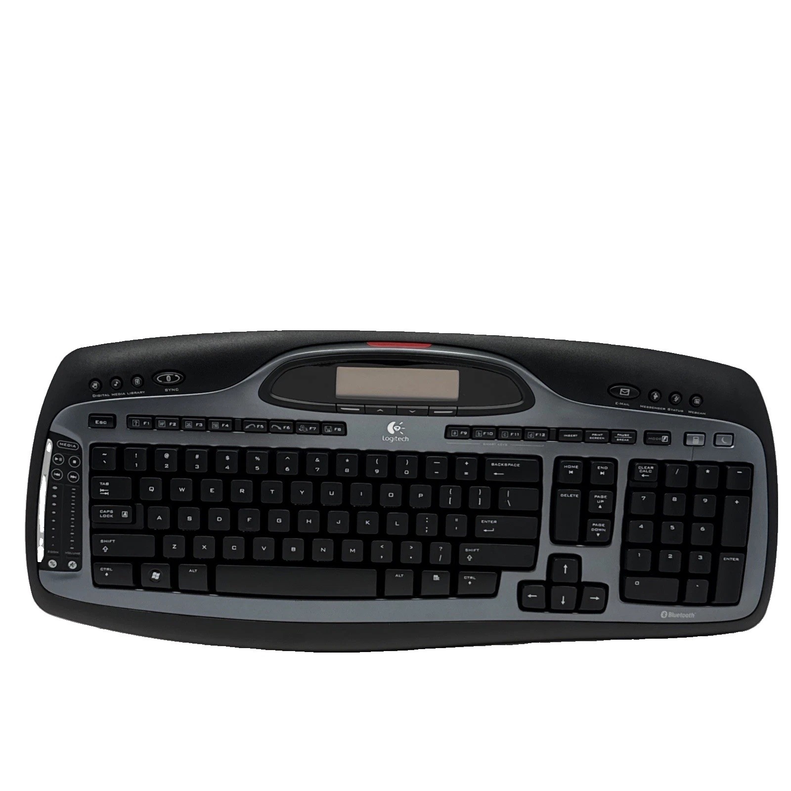 Logitech MX5000 Wireless Keyboard w/ Bluetooth Dongle & Charger