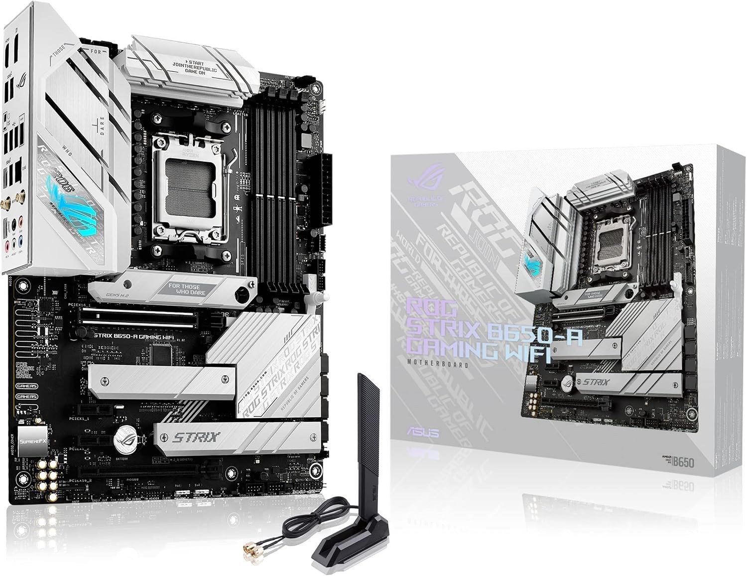 ASUS ROG Strix B650-A Gaming WiFi AMD AM5 ATX Motherboard New