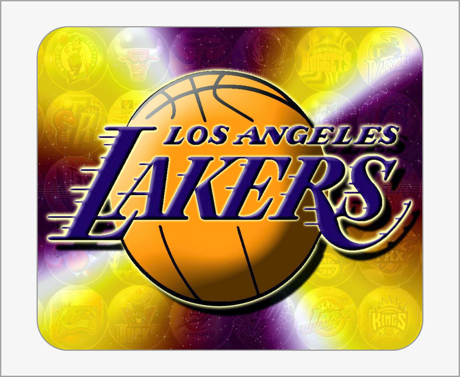 Los Angeles Lakers Mouse Pad Mousepad Mice Mat Computer Laptop