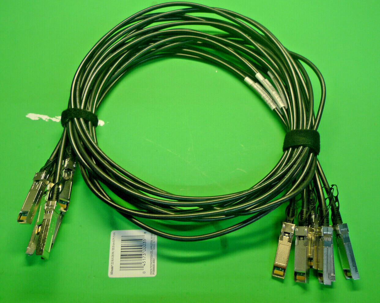 (LOT OF 6) Siemon SFP28 25G Direct Attach Copper Cables 2.5m S1S28P262.5-01