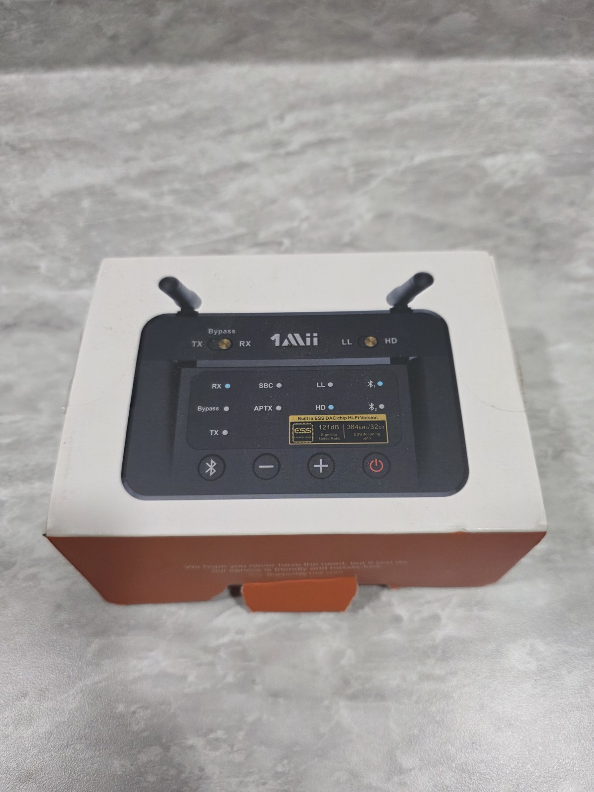 1Mii B03 Pro Bluetooth 5.3 Transmitter Receiver AptX HD LL Optical RCA AUX