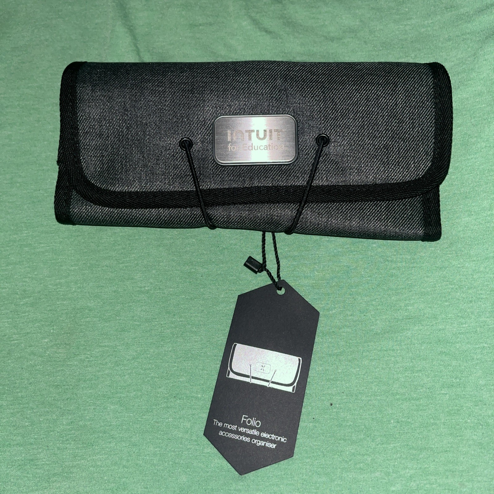Intuit Folio Electronics Organizer Travel Case. New w/Tag