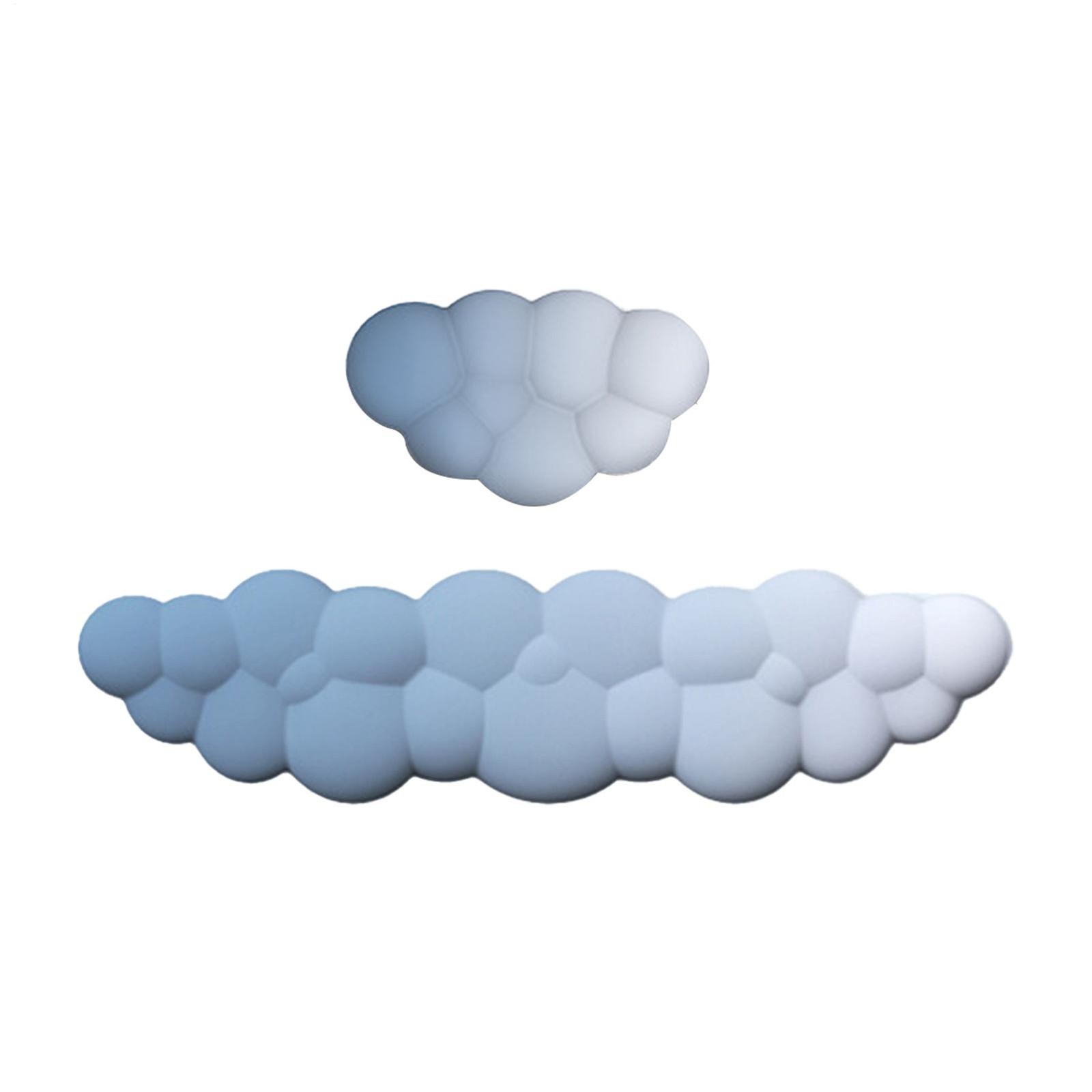Cloud Keyboard Wrist Rest, 2 Pcs Keyboard Mouse Wrist Rest, Memory Foam S,M,L