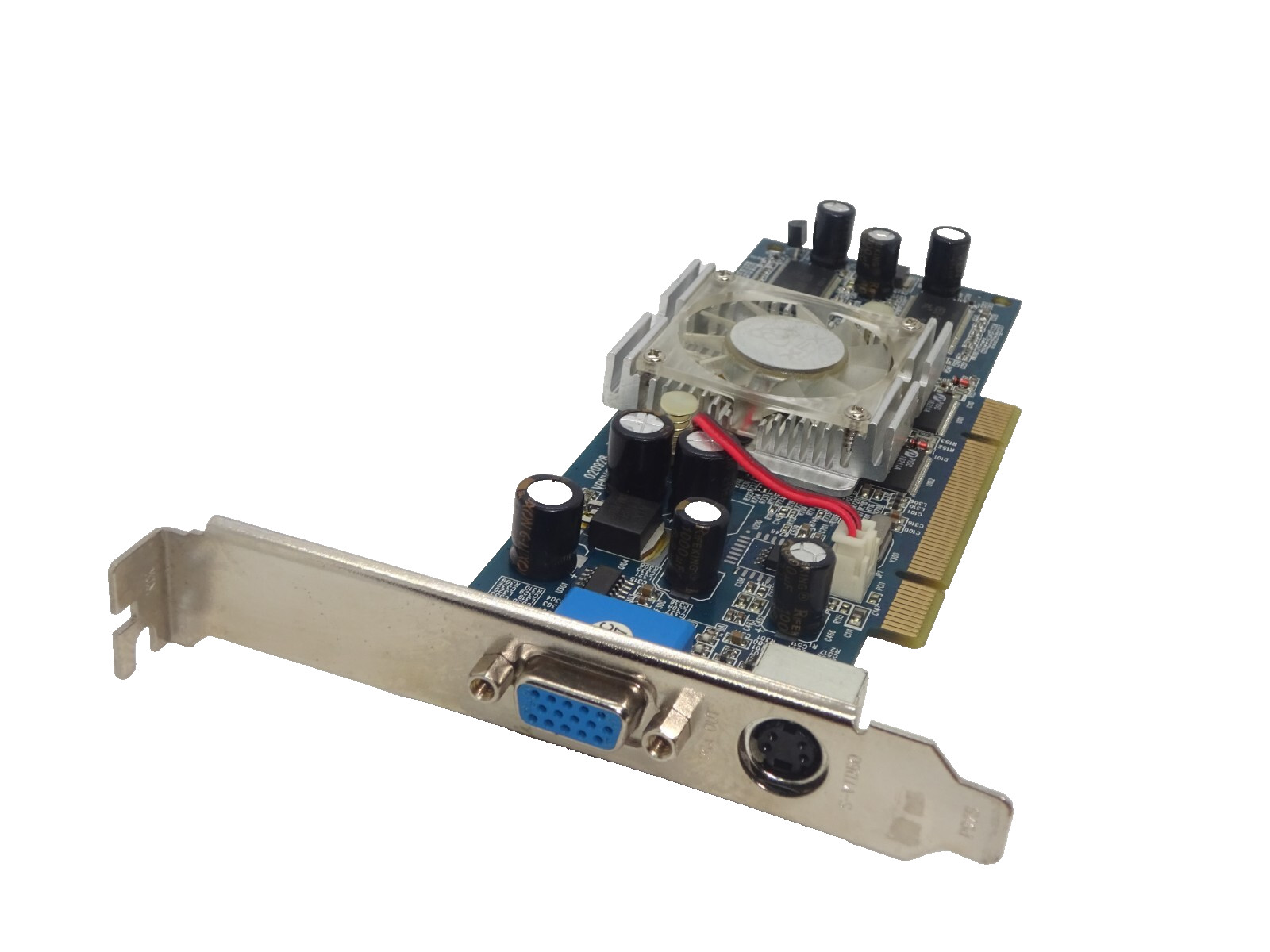 XFX GEFORCE4 MX440 SE 64MB DDR SDRAM PCI GRAPHICS CARD VGA S-VIDEO #GK11434