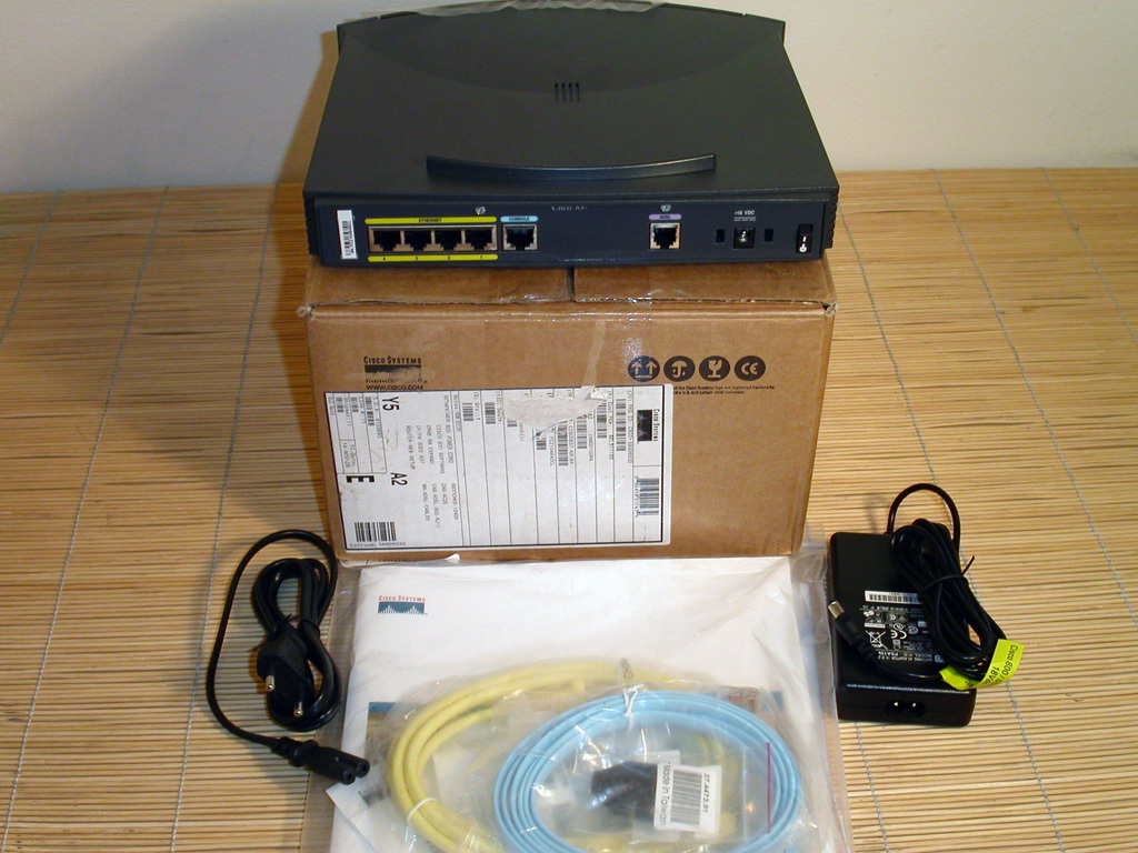 NEW CISCO 837-S-K9-64 ROUTER 64MB RAM ADSL POTS NEW OPEN BOX