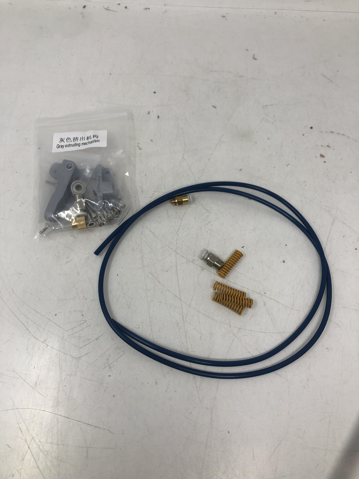 Capricorn Creality 3D Printer Gray Extruding Mechanism,Import Of Teflon Pipe,