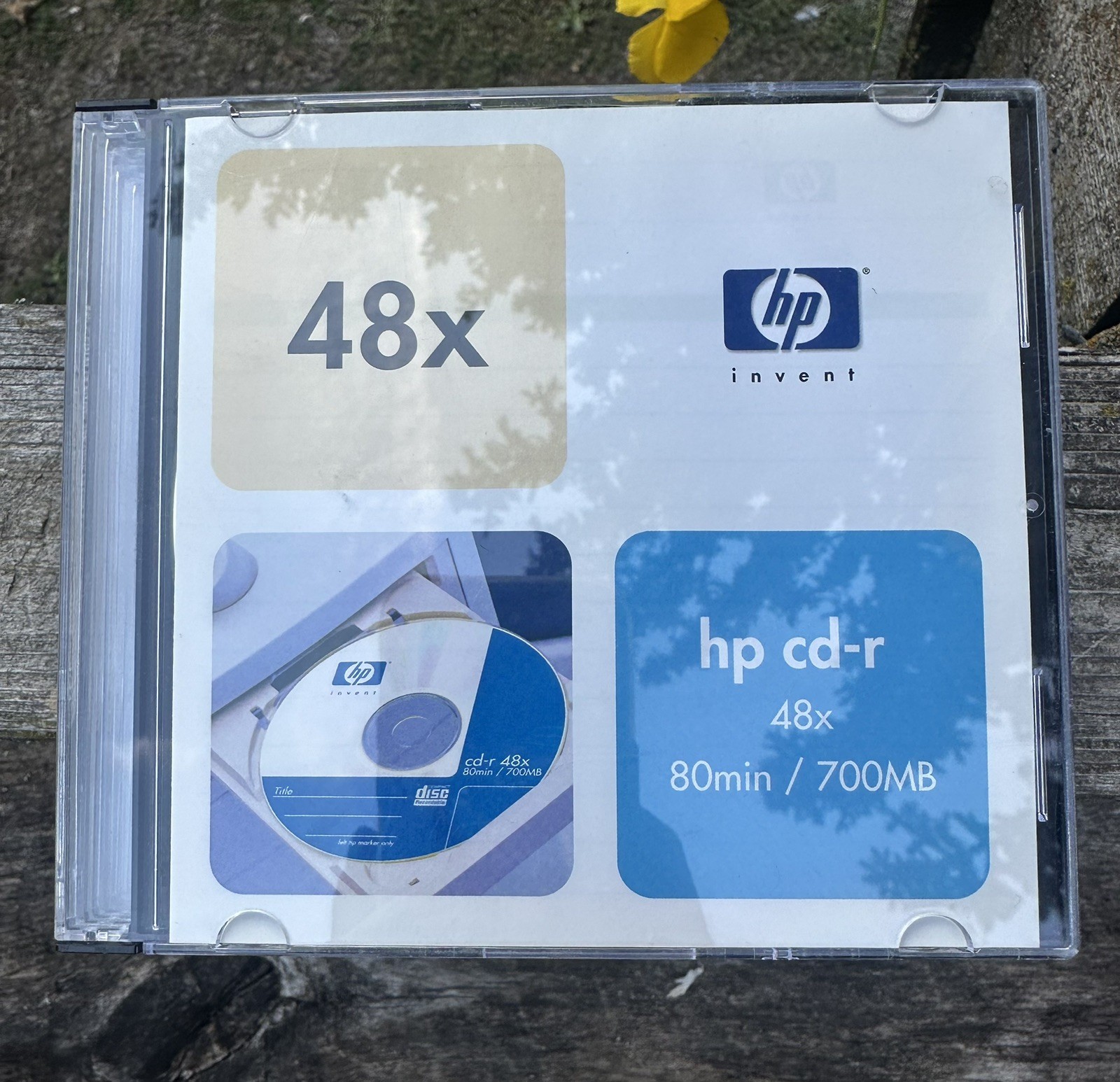 HP Blank CD-R 48X 700MB 80 minute CD’s (Sealed) 10 Disc/Pack       Bundle & Save