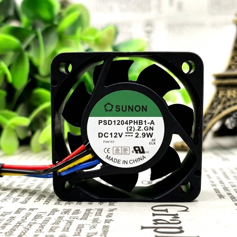 1PCS SUNON PSD1204PHB1-A (2).Z.GN DC12V 2.9W 4015 Cooling Fan Free delivery