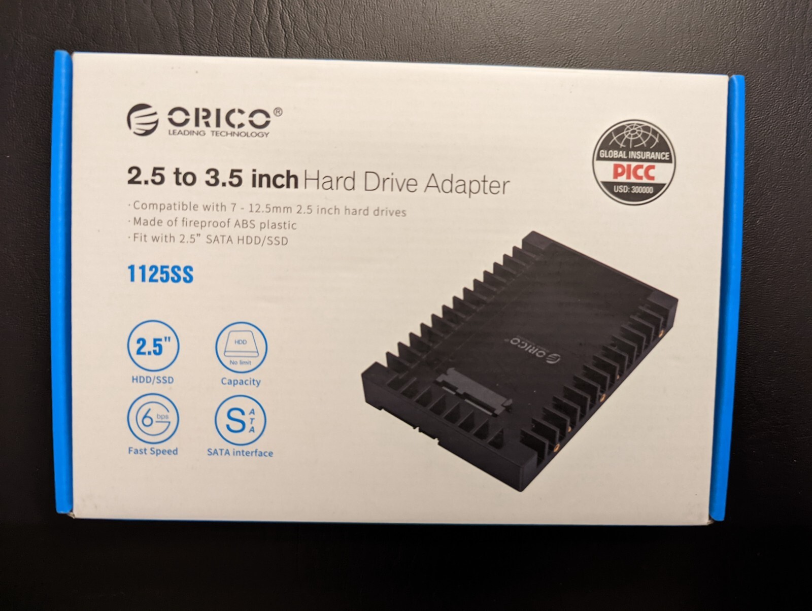ORICO 1125SS 2.5 to 3.5 Inch Hard Drive Adapter