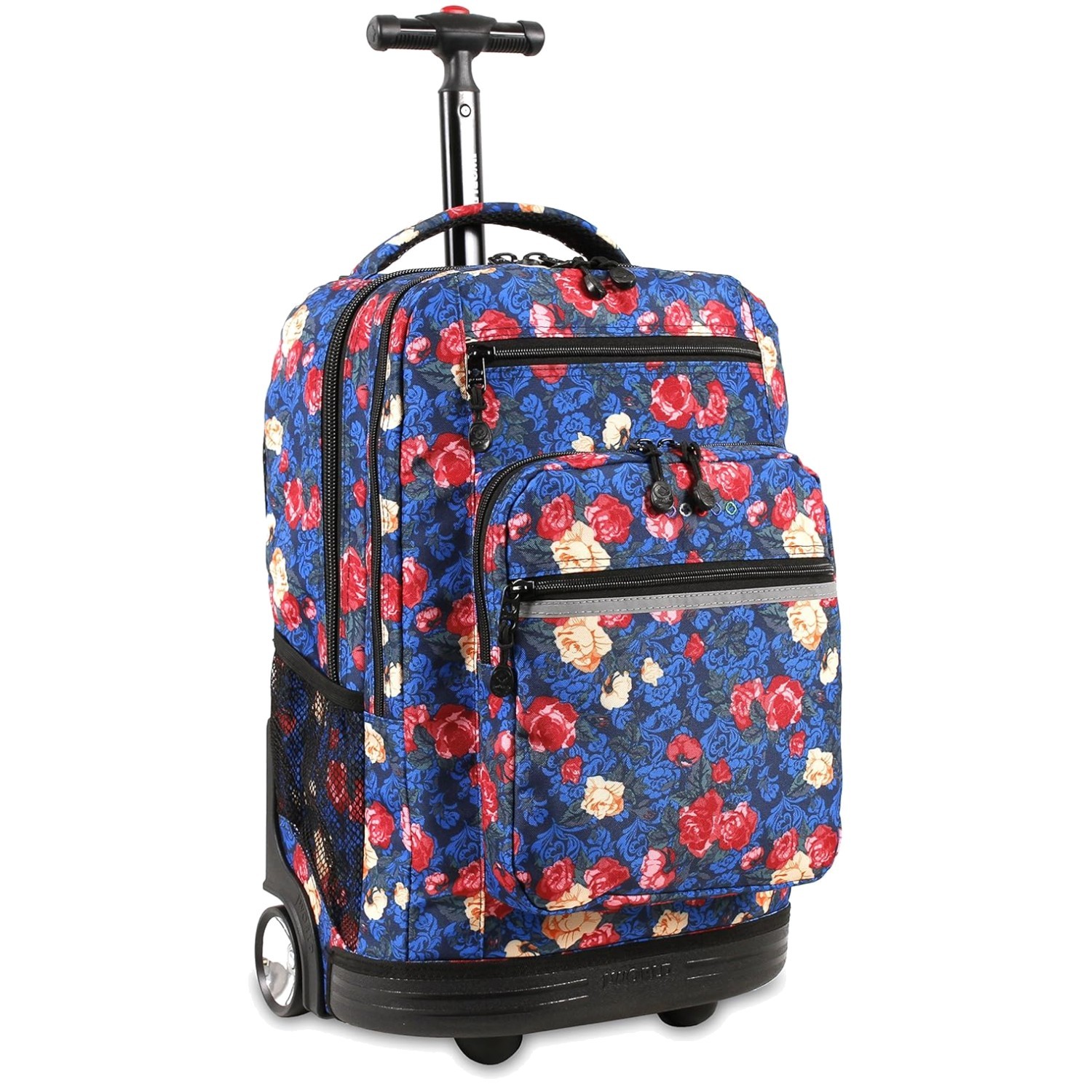 Stylish 20" Rolling Backpack for Teens