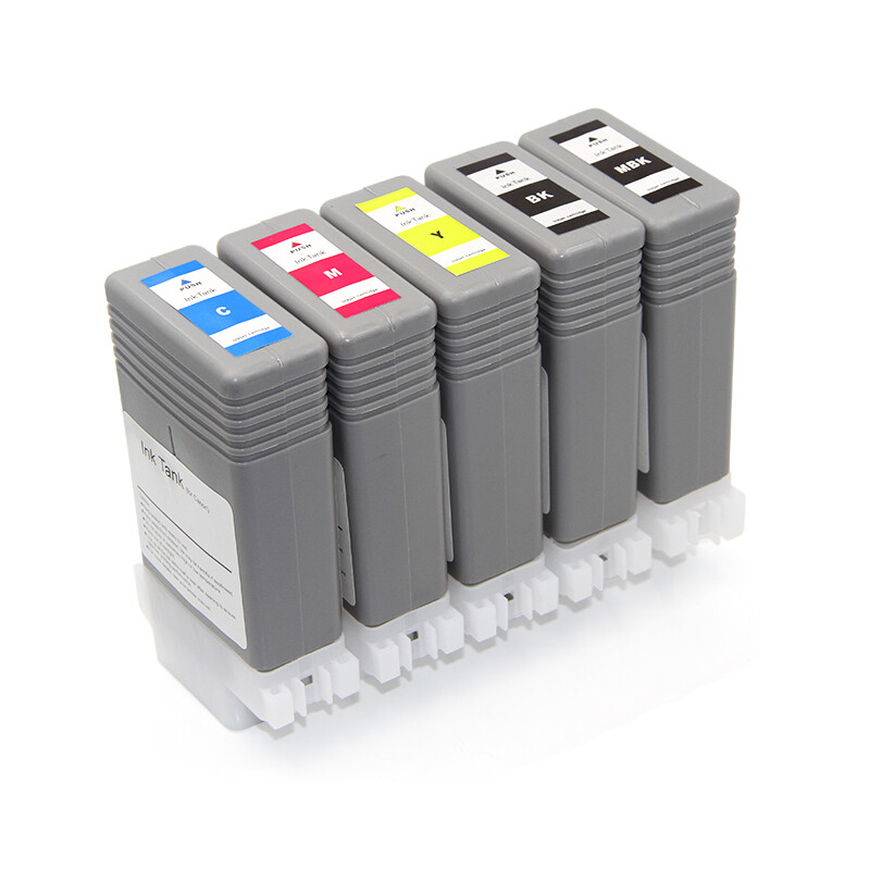 5PCS PFI 120 Compatible Ink Cartridge For Canon Image TM-200 200 205 300 305