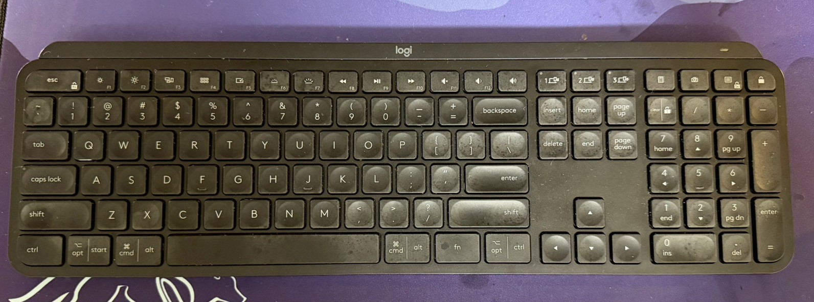 Logitech MX Keys Advanced Wireless Illuminated Keyboard
