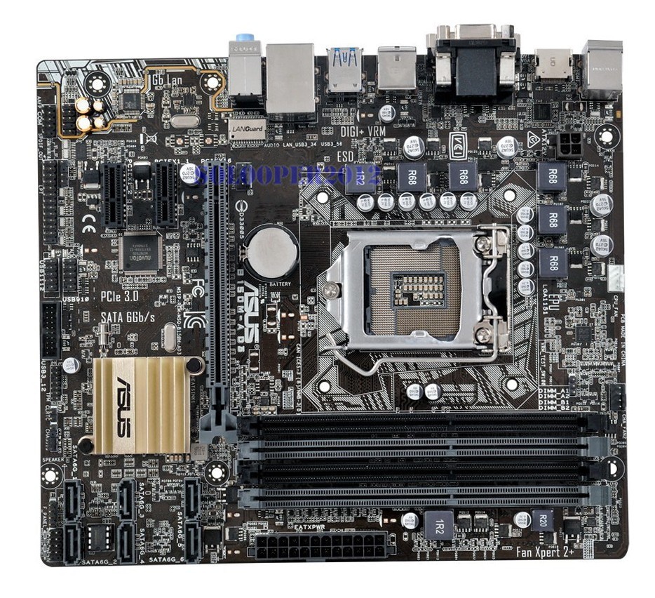ASUS B150M-A D3 LGA 1151 Intel B150 DDR3 DIMM USB3.0 Motherboard Micro ATX