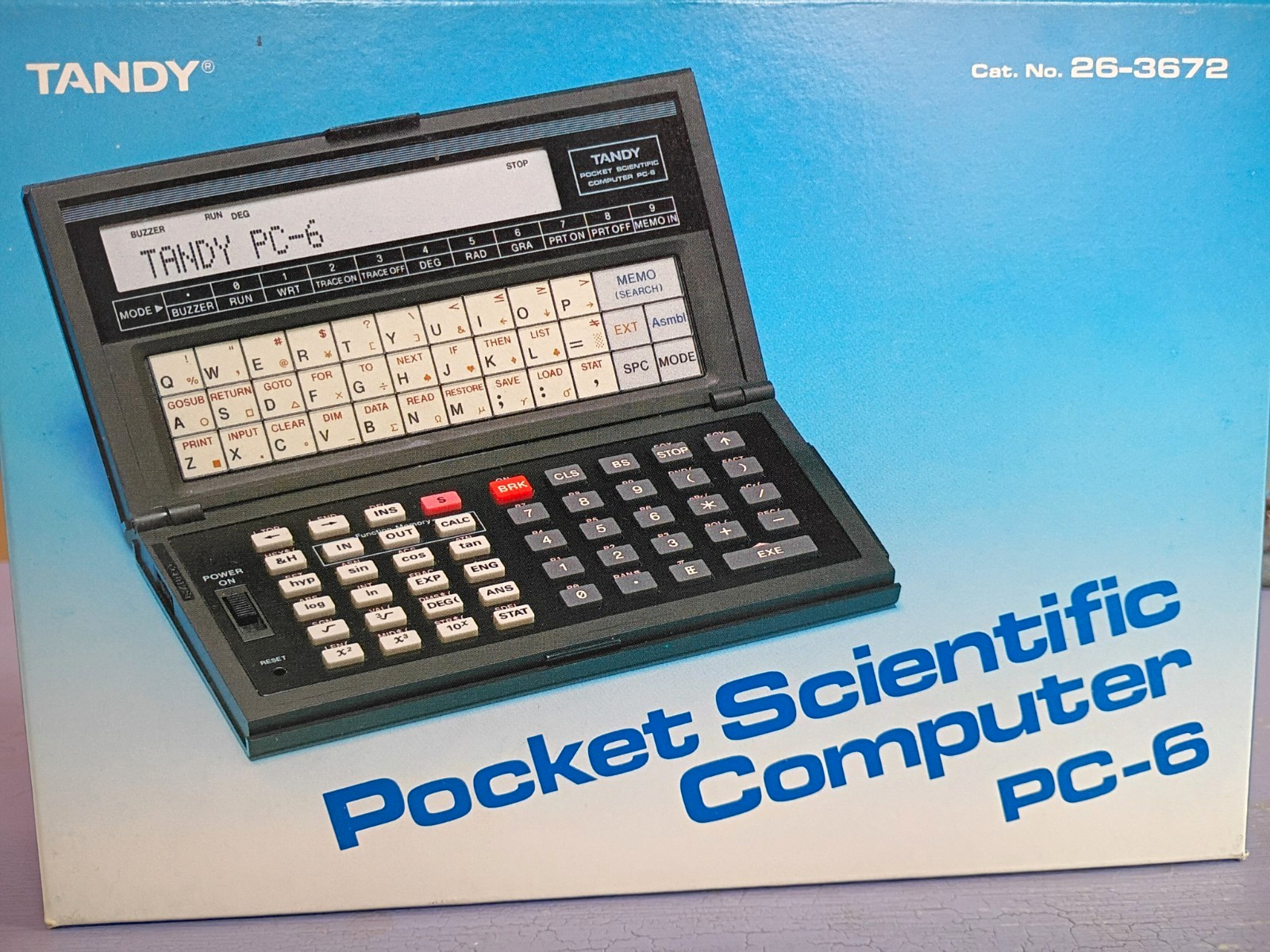 Tandy PC-6 Pocket Scientific Computer (NOS) Memory Ext, MPN 26-3672 Vintage