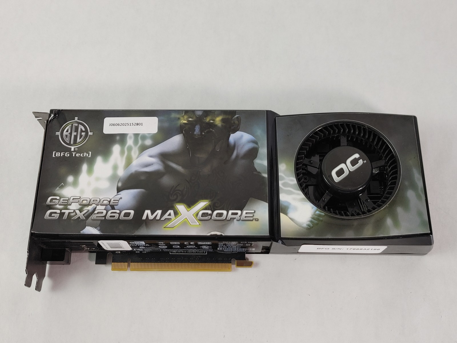 BFG NVIDIA Geforce GTX 260 Maxcore OC 896 MB GDDR3 PCI Express 2.0 x16 Video