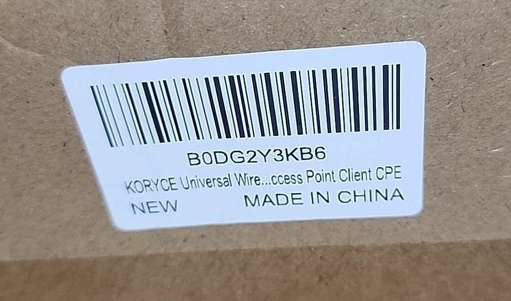 KORYCE Universal Wireless Bridge Bracket Mount, 2-Pack J Pole Mounts,180 Degre