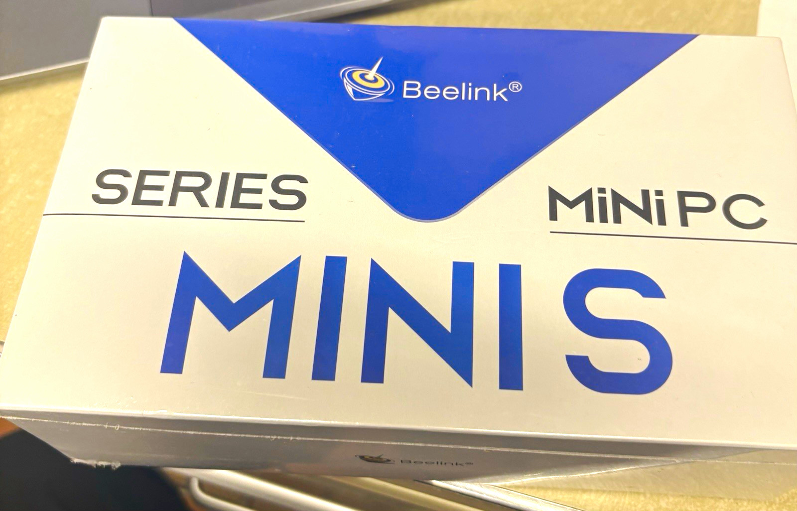 Beelink MINI S Mini PC Intel N100 16GB RAM 500GB SSD Wi-Fi BT Win 11 Pro