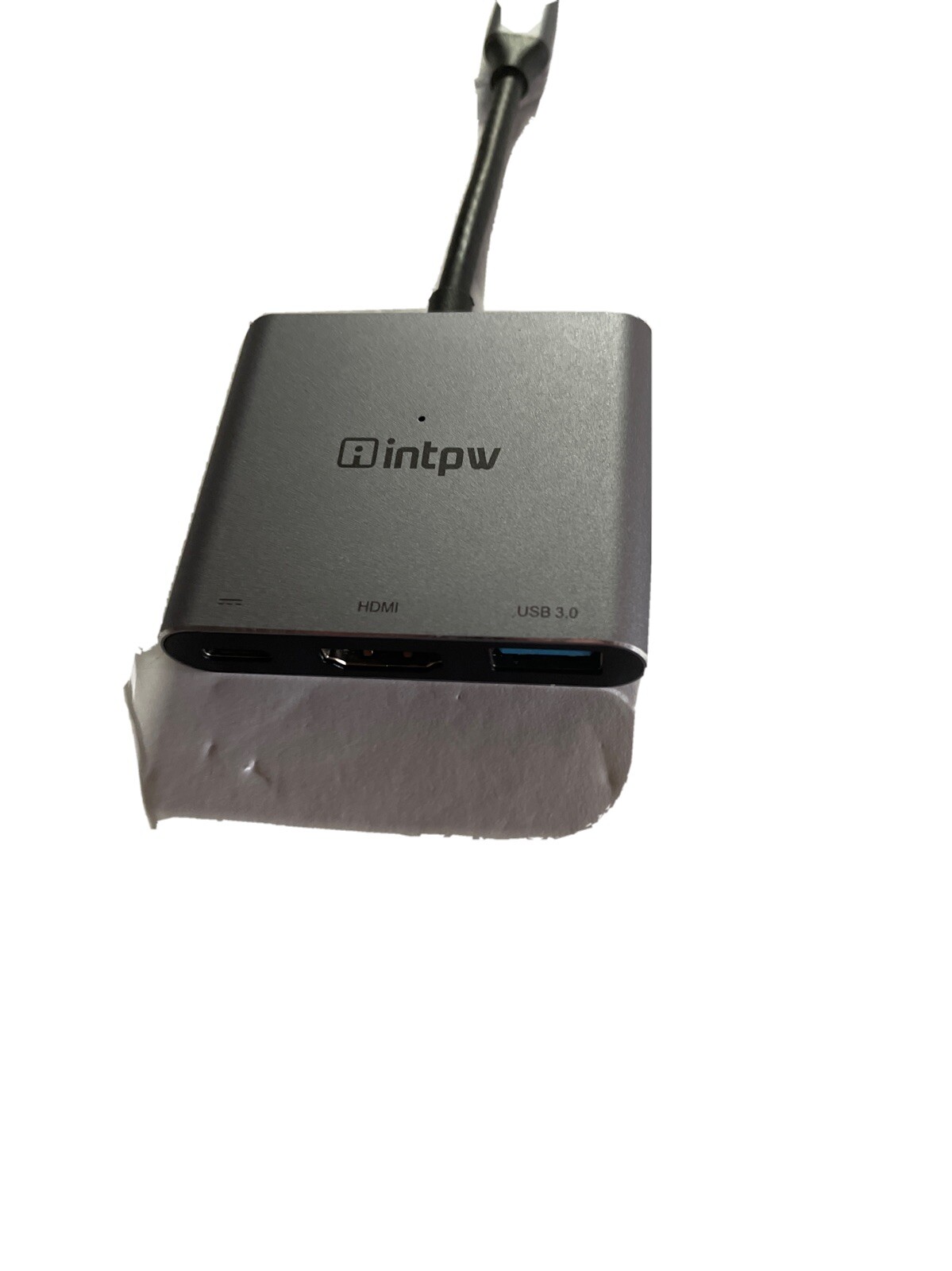 INTPW USB C To HDMI Adapter 4K For Macbook Pro Hub Dock W 3.0 Port Type PD Charg