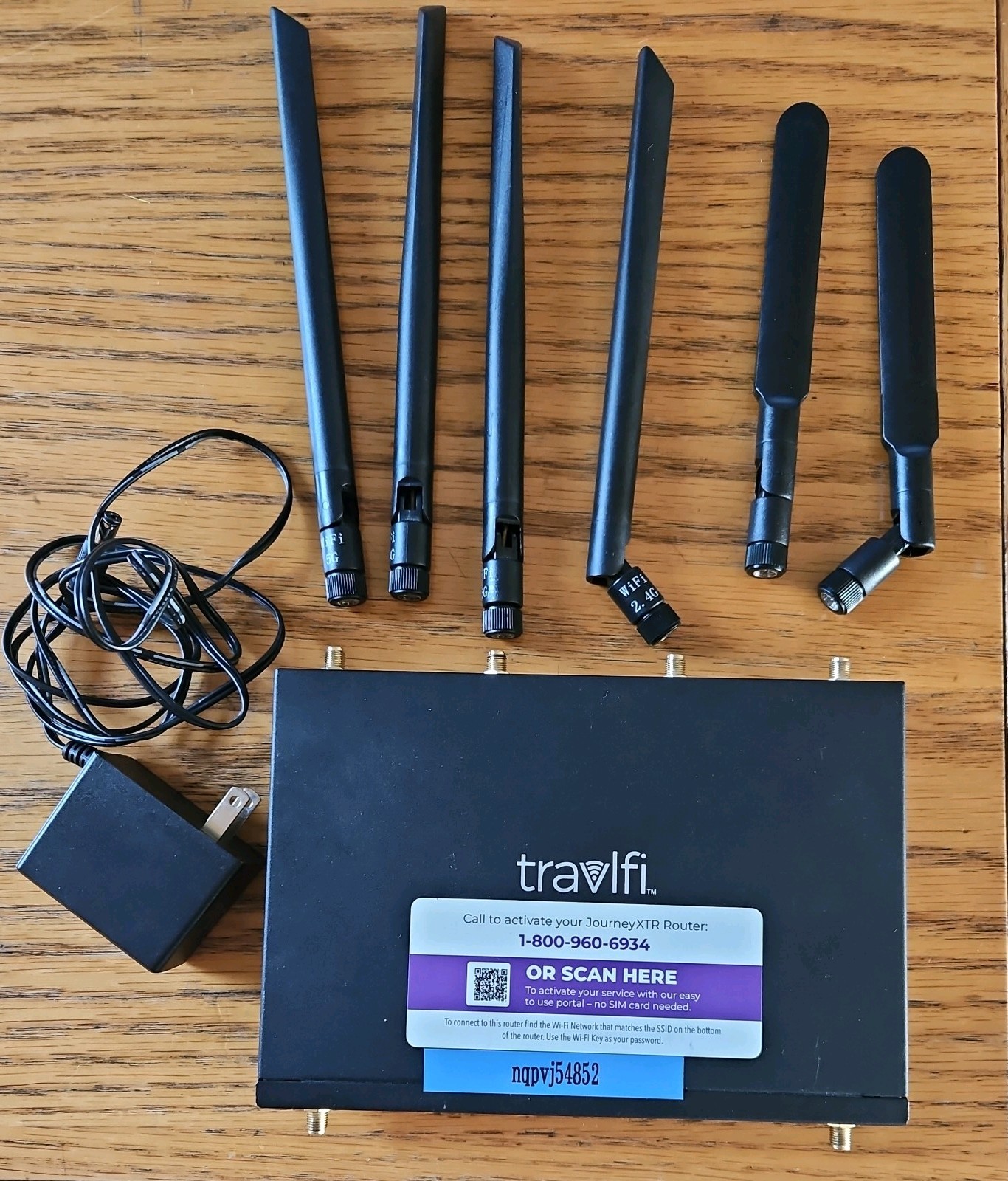 TravlFi JourneyXTR 4G/LTE Router and Wi-Fi Extender Model CPE-0001 (READ DESCPT)