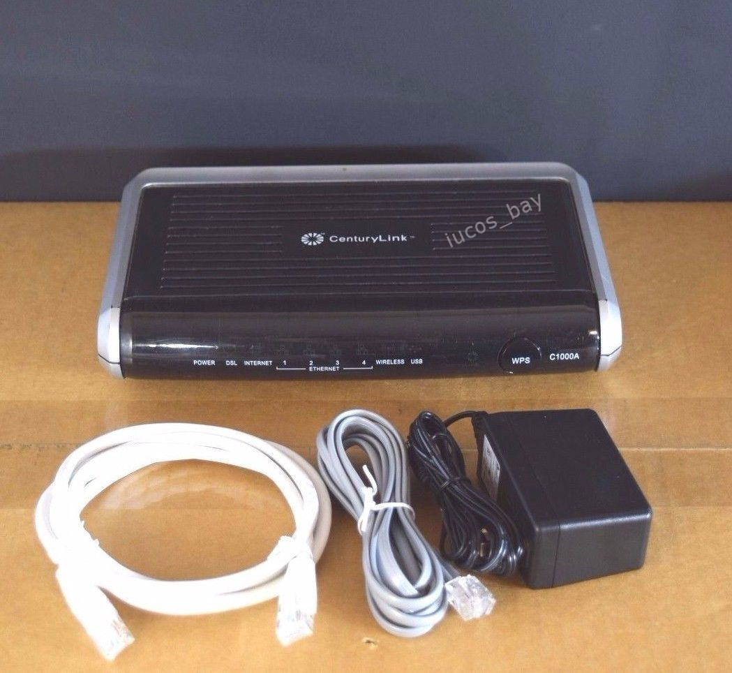 Actiontec CenturyLink C1000A 300 Mbps 4-Port Wireless N Router Gigabit Modem