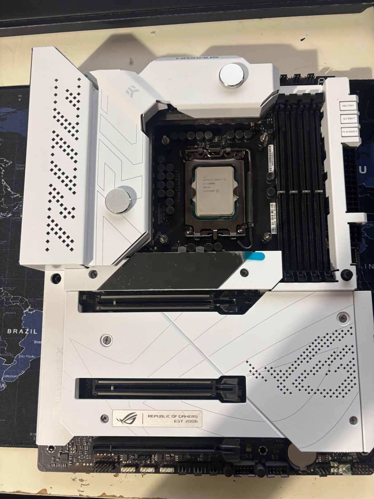 Intel Core i9-12900K CPU + ASUS ROG Maximus Z690 Formula 10G DDR5 WiFi (*Read*)